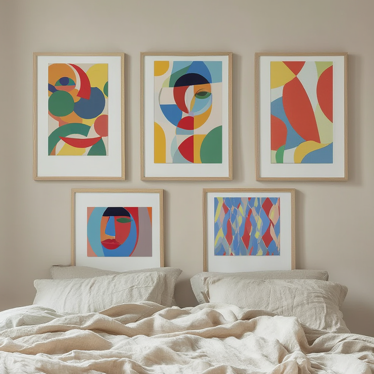 Klee’s Vision – Set of 5 Modernist Art Prints - Hakyarts