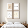 Picasso Line Art Animal Collection – Set of 4 Minimalist Prints - Hakyarts