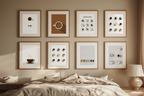 6 Coffee Posters – Minimalist Café Wall Art Prints for Espresso, Latte & More - Hakyarts