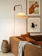 Set of 2 Figurative with Tea & Abstract Modernist Print II | Contemporary Figurative & Modernist Wall Art Set