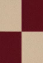 Set of 2 Geometric Burgundy & Sepia Leaf Study | Contemporary Geometric & Botanical Wall Art Prints