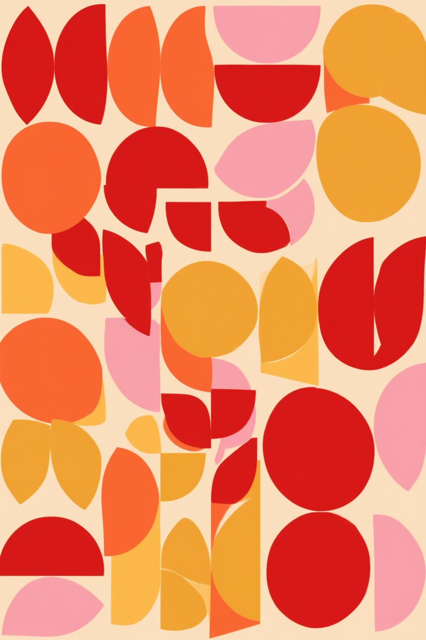 Bauhaus Minimalist Duo – Set of 2 Art Prints - Hakyarts