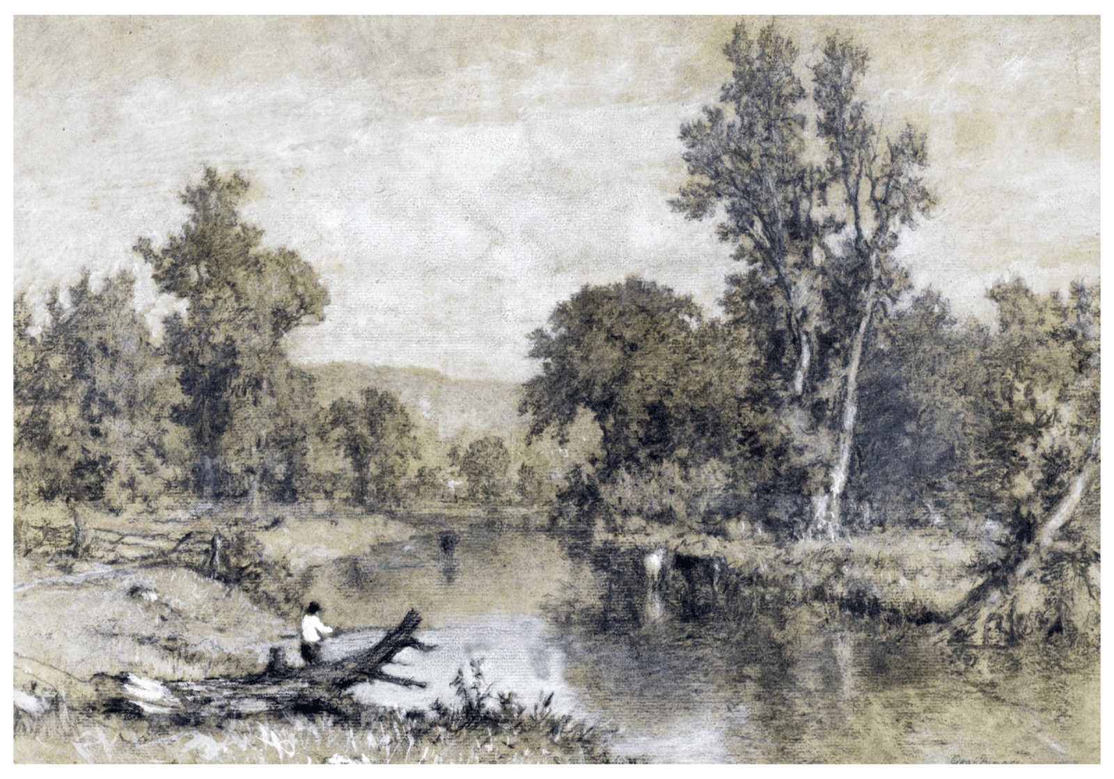 George Inness - Milton, New York - Hakyarts