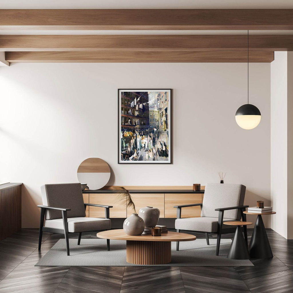 George Wesley Bellows - Cliff Dwellers - Hakyarts