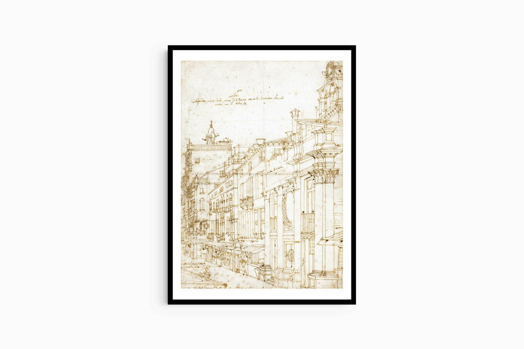 Giovanni Antonio Canal - The Campo S. Basso - Hakyarts