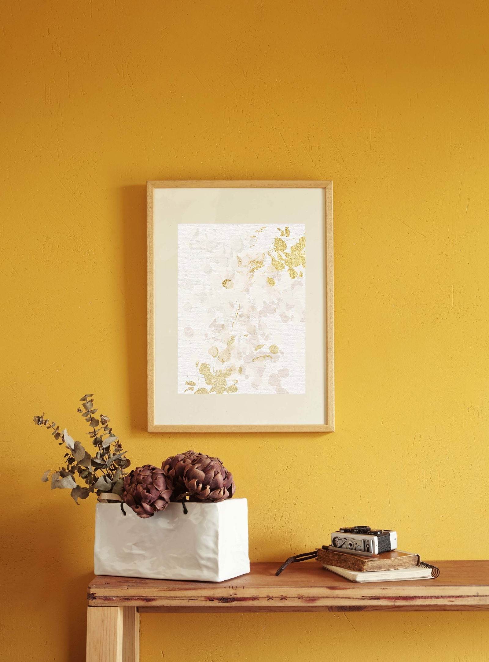 Gold Aesthetic Poster - Hakyarts