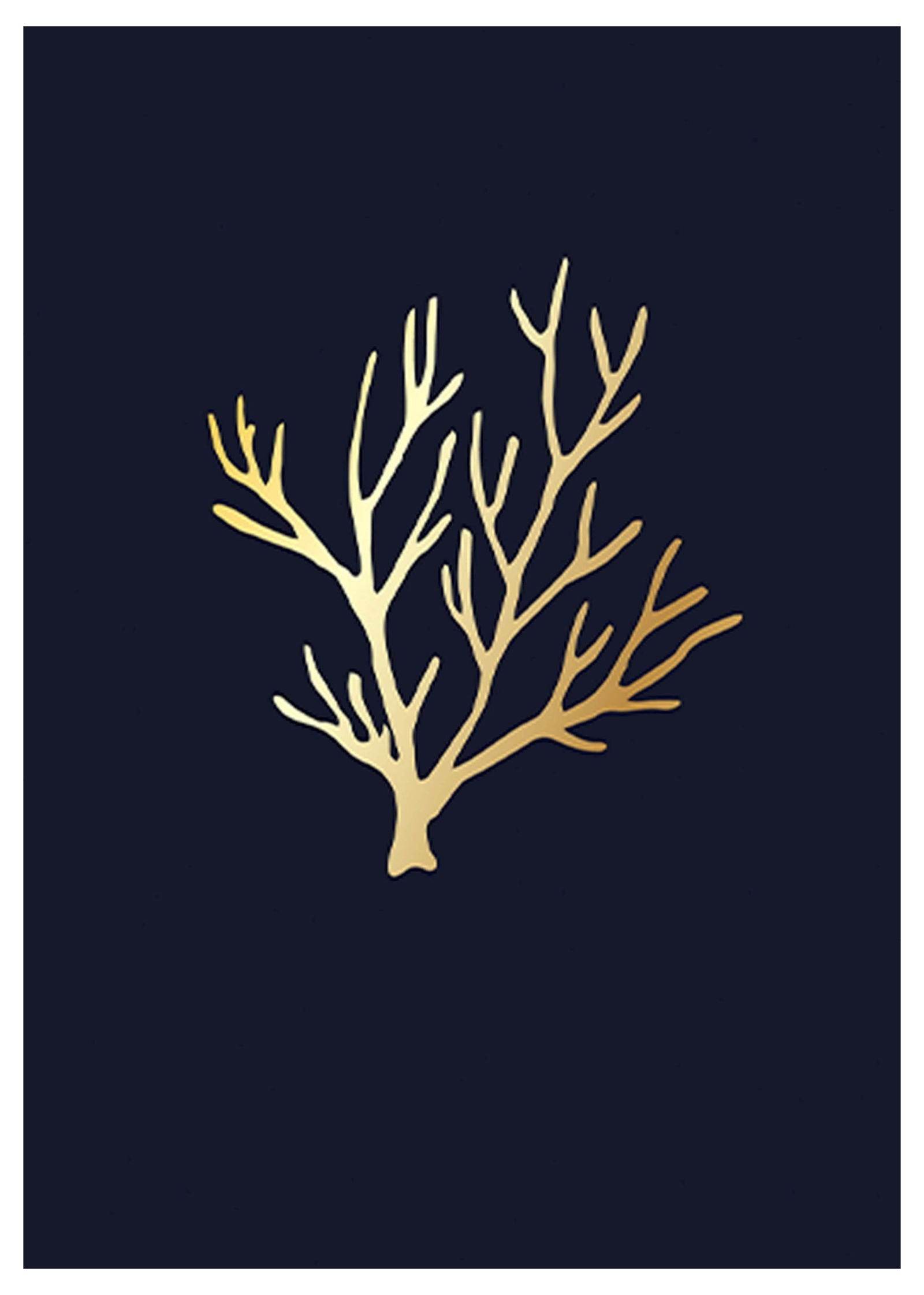 Gold Leaf Poster No2 - Hakyarts