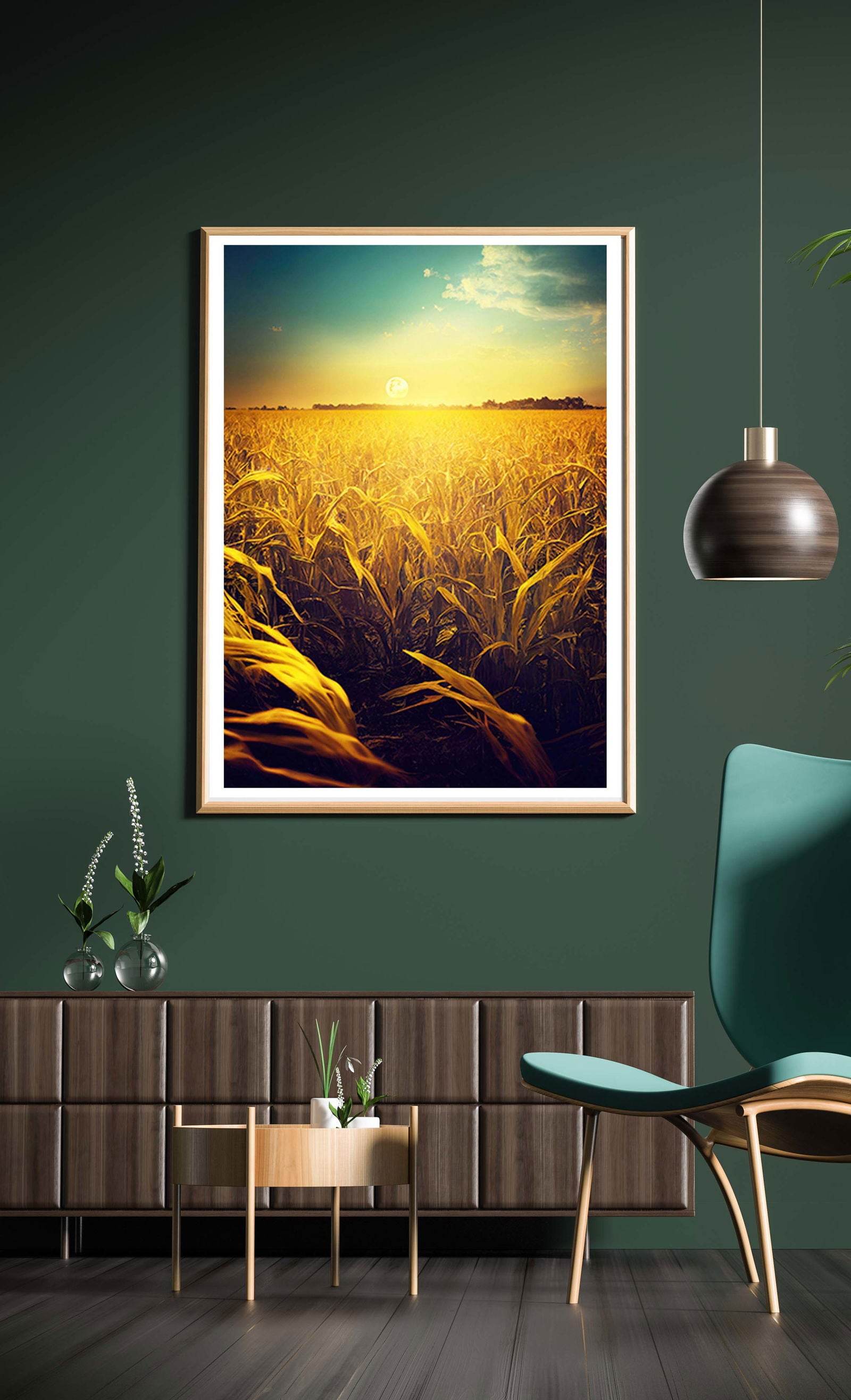 Golden Sun Poster - Hakyarts