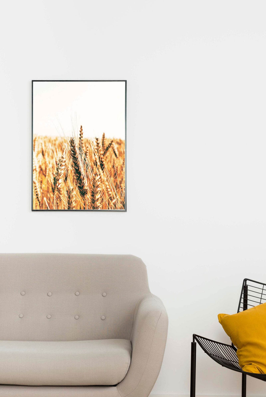 Golden Wheat Field No 1 Poster - Hakyarts