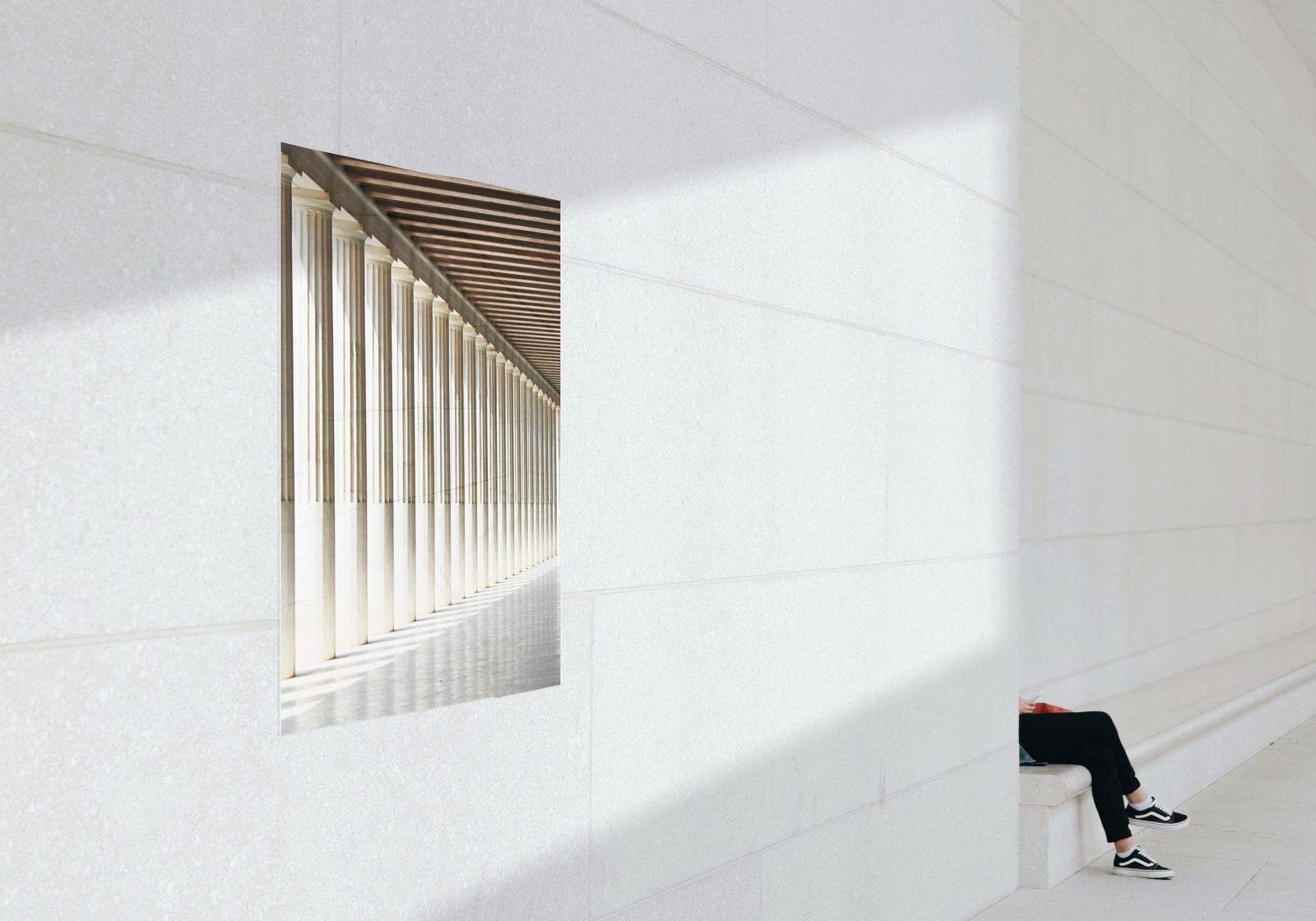 Greek Architecture Poster - Hakyarts