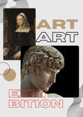 Greek Art Exhibition Poster