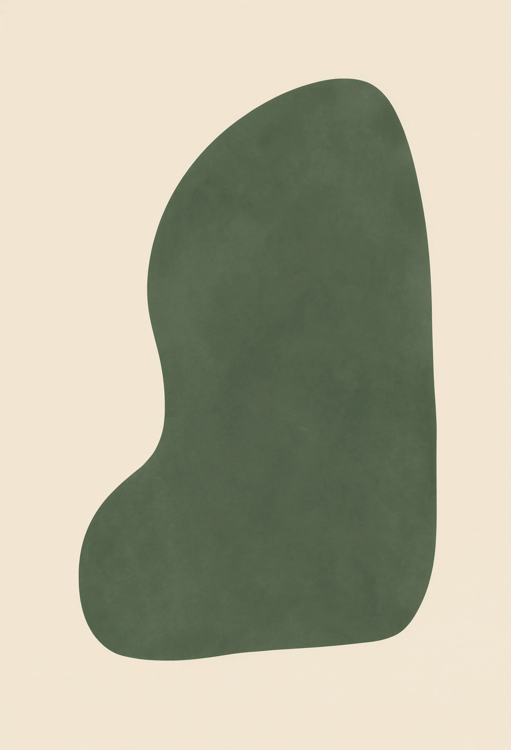 Set of 3 Green Figurative Nordic Gallery | Scandinavian Minimalist Wall Art Prints