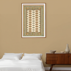 Bokhara Rug Variation II | Orientalist Rug Art Print