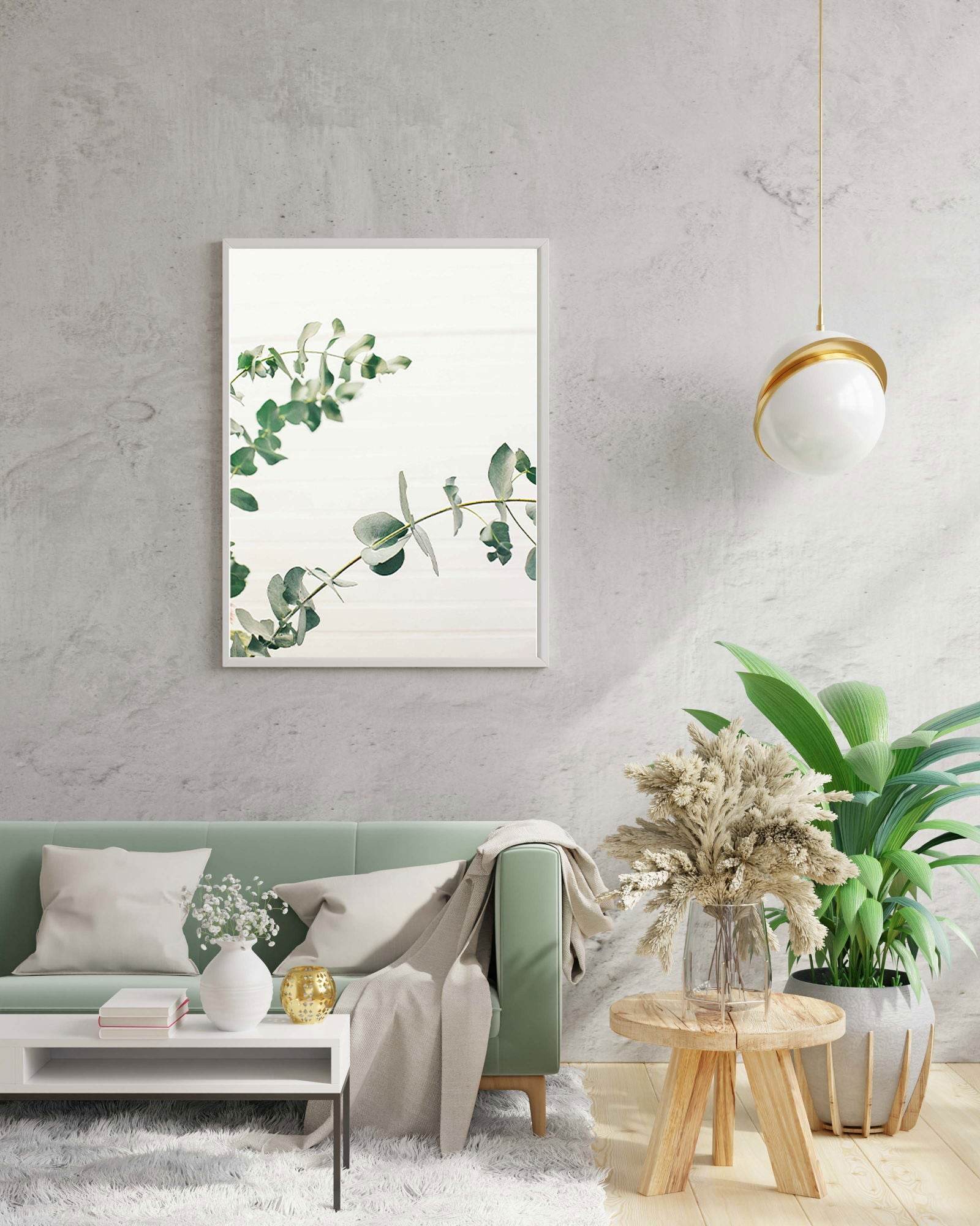 Green Plant No 1 Poster - Hakyarts