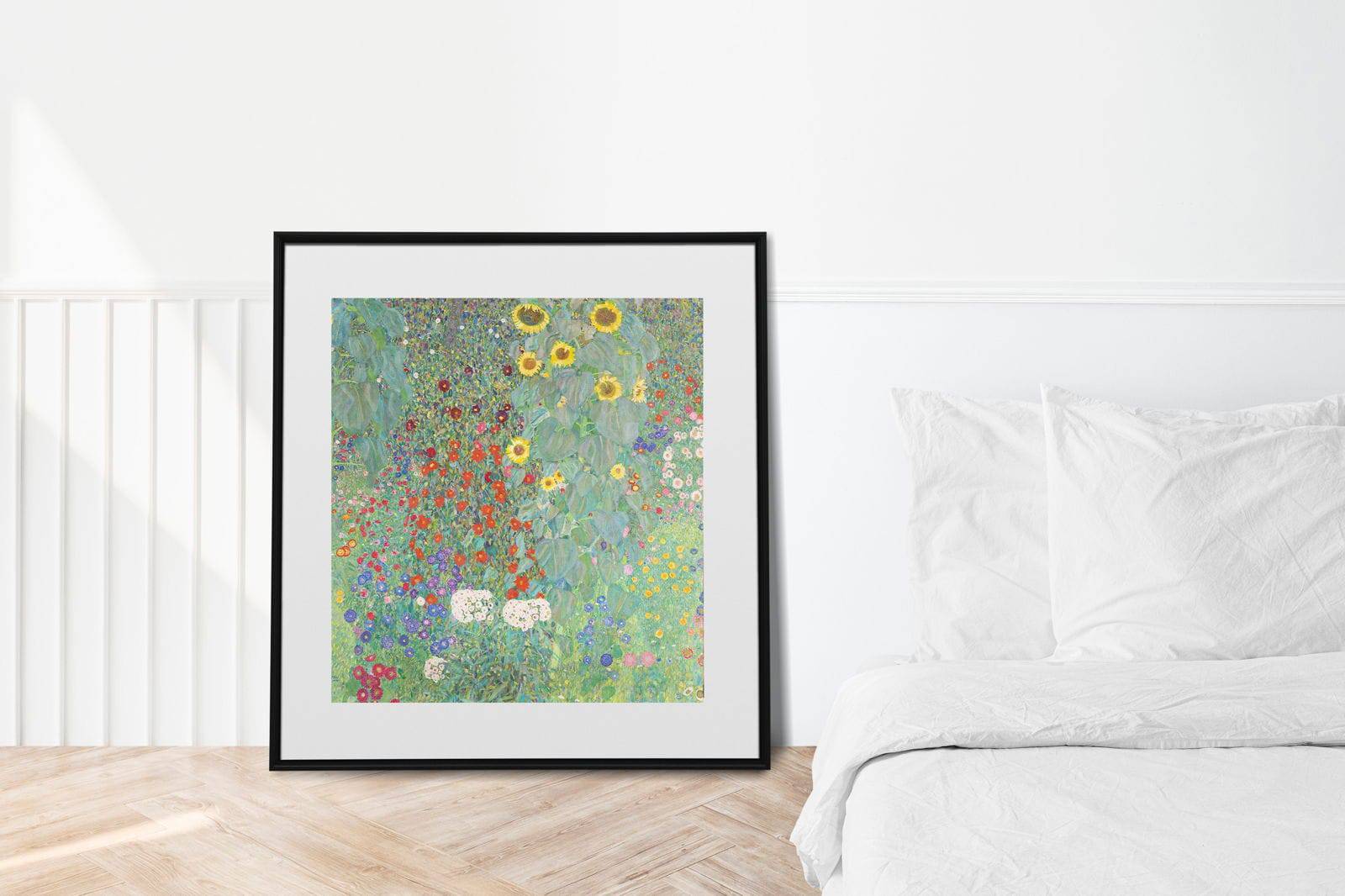 Gustav Klimt - Farm Garden with Sunflowers