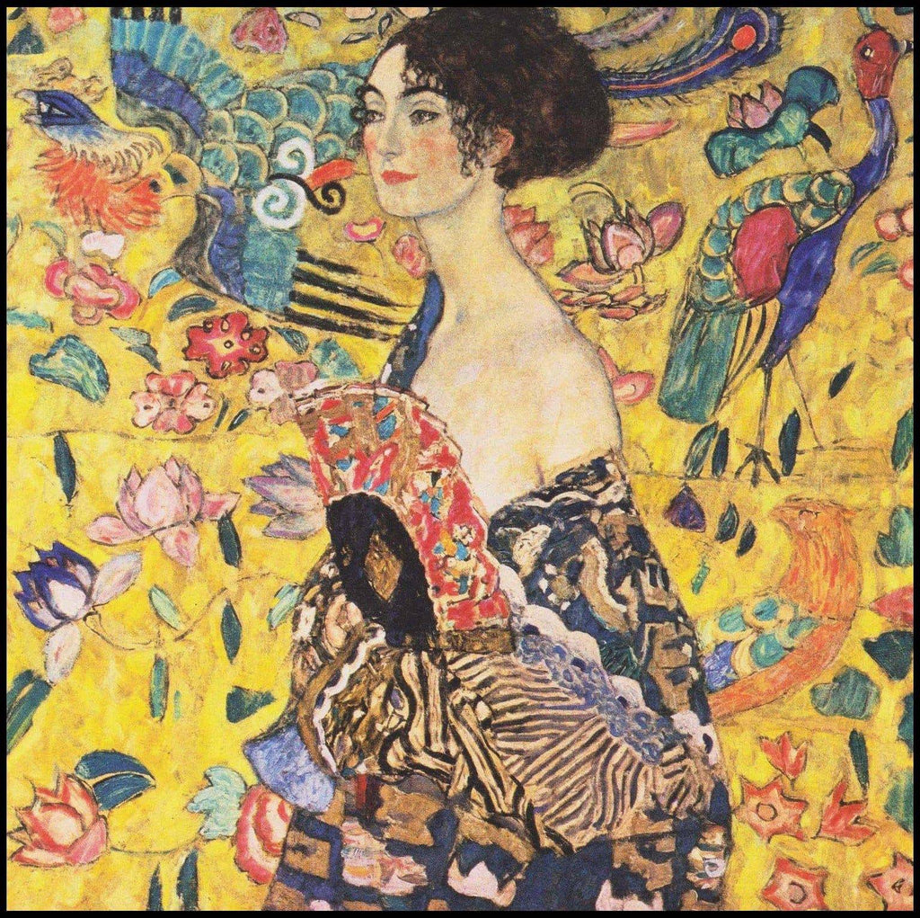 Gustav Klimt - Woman with Fan