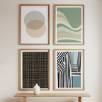 Modern Retro Scandinavian Collection – Set of 4 - Hakyarts