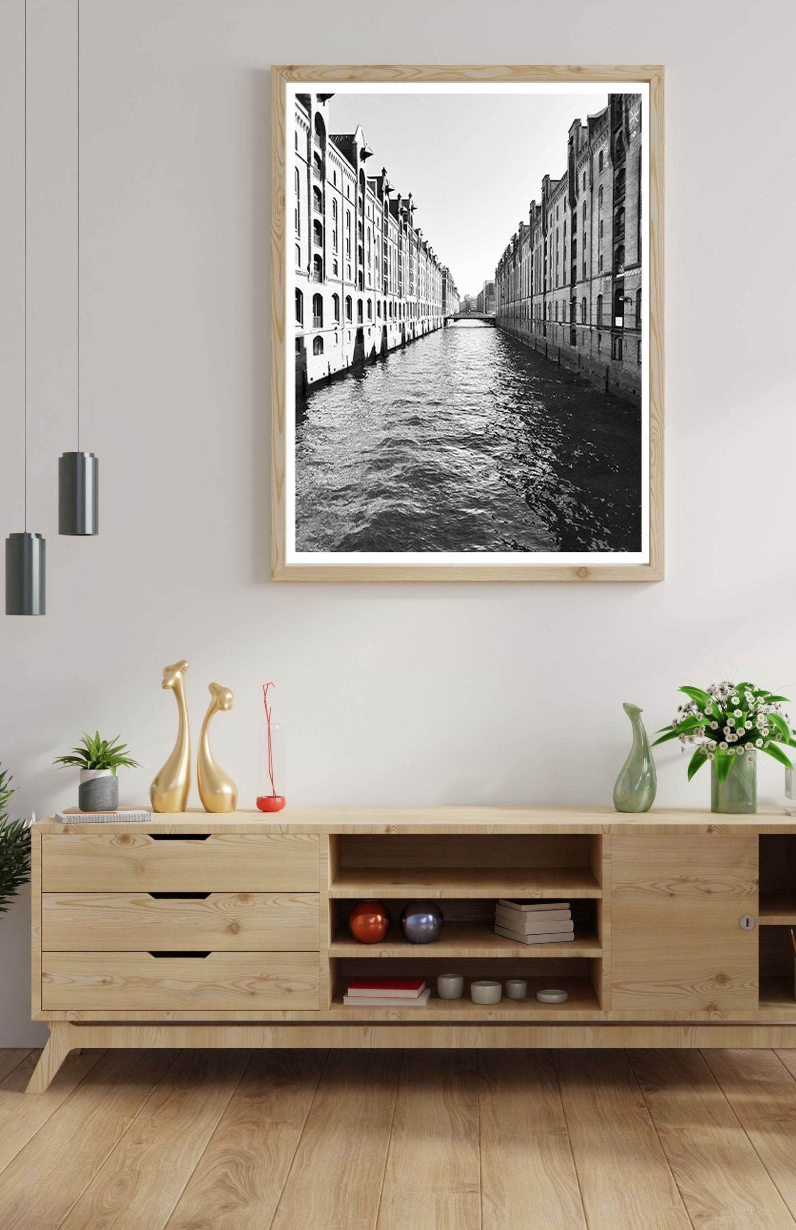 Hamburg Poster - Hakyarts