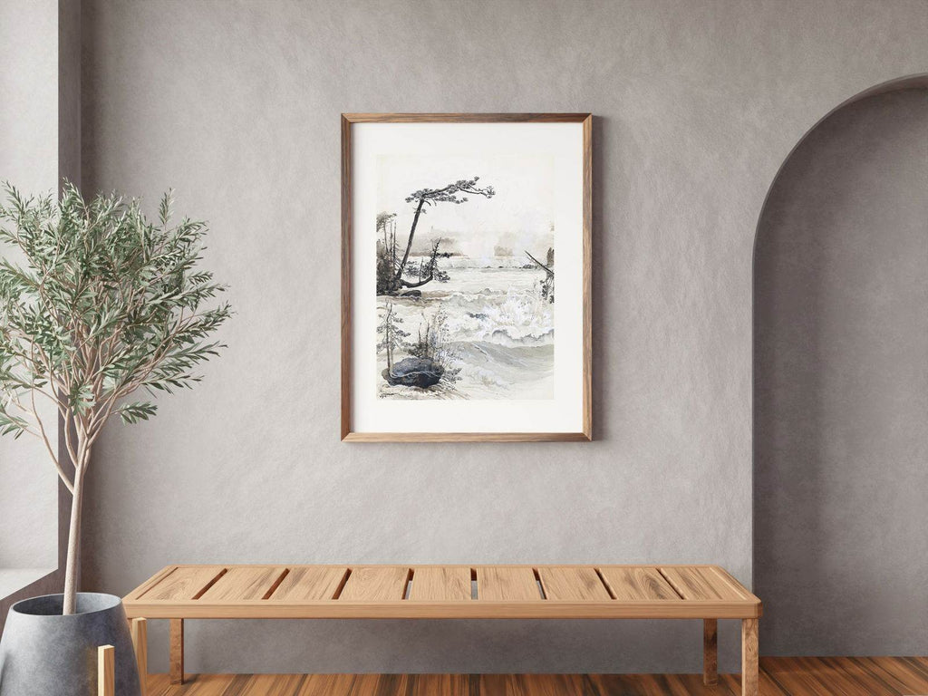 Harry Fenn - The Horseshoe Falls from the Three Sisters Poster - Hakyarts