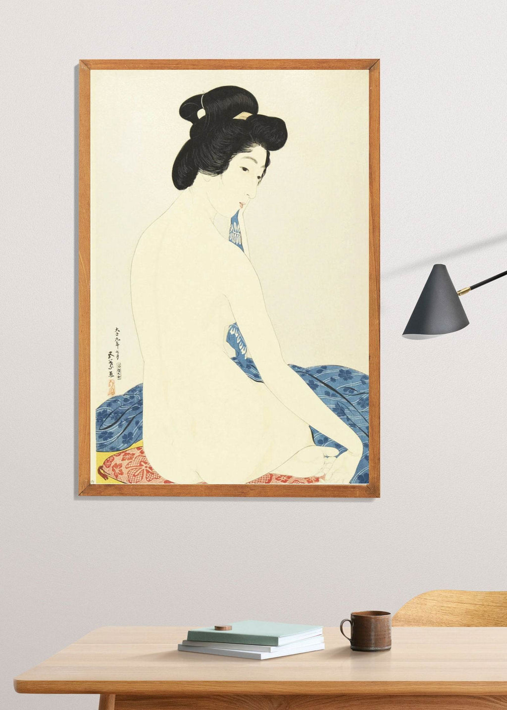 Hashiguchi Goyo - Woman After The Bath - Hakyarts