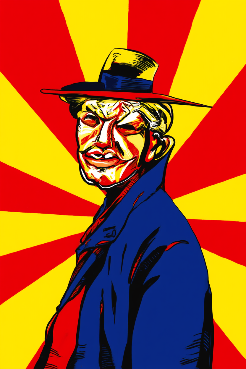 Pop Figures – Set of 4 Figurative Pop Art Prints - Hakyarts