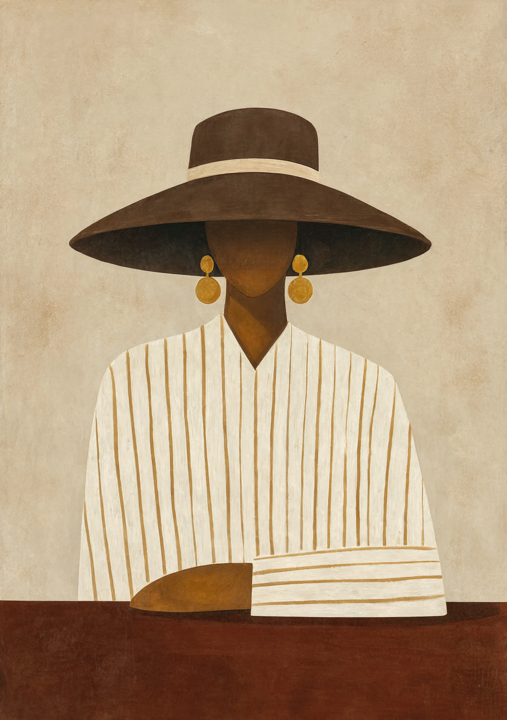 "I Say, You Slay" | Contemporary Stunning Black Woman Fashion Wall Art