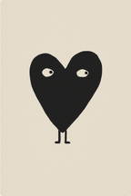 Heart Character – Art Print