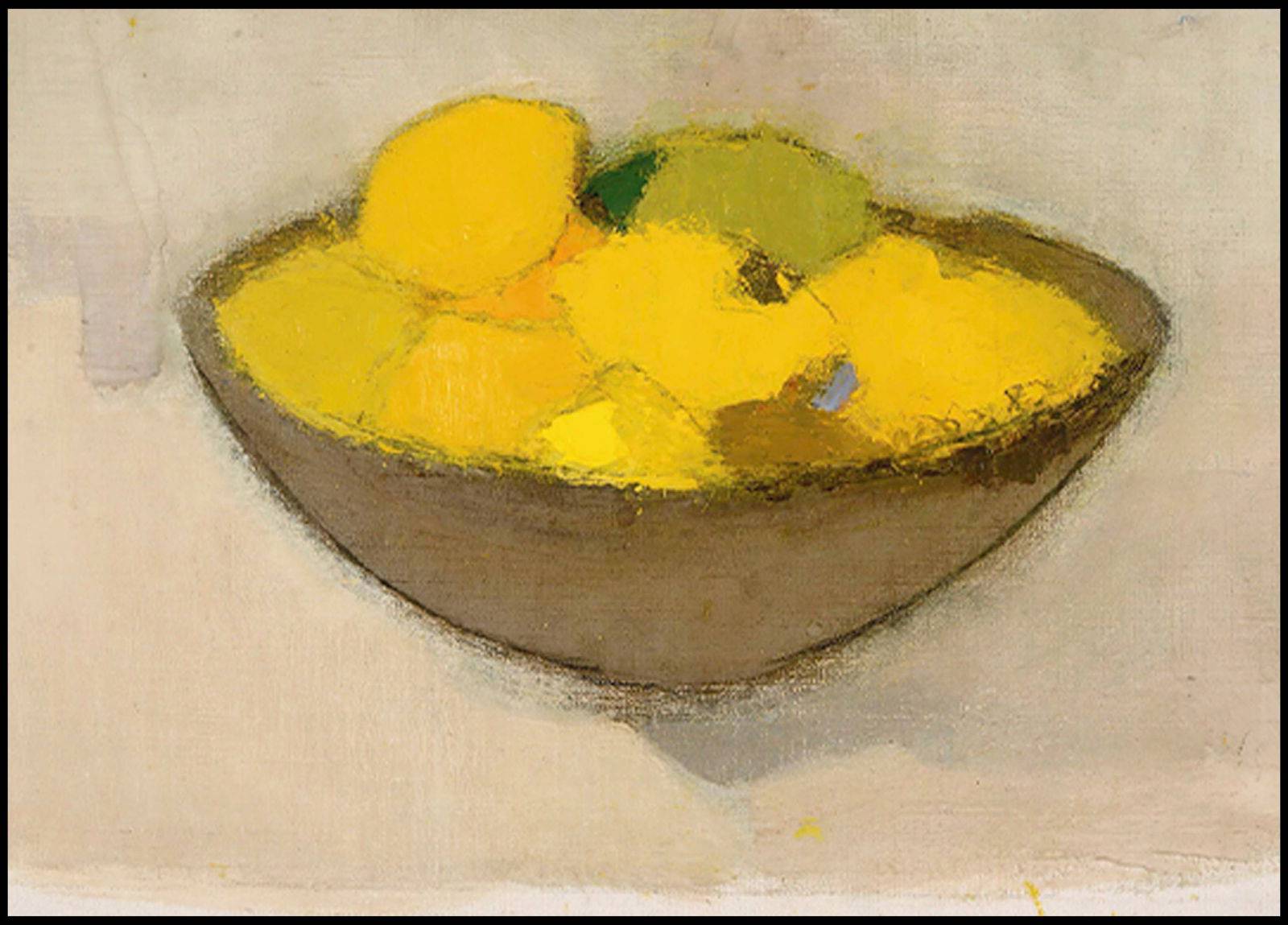 Helene Schjerfbeck - Lemons in a Bowl