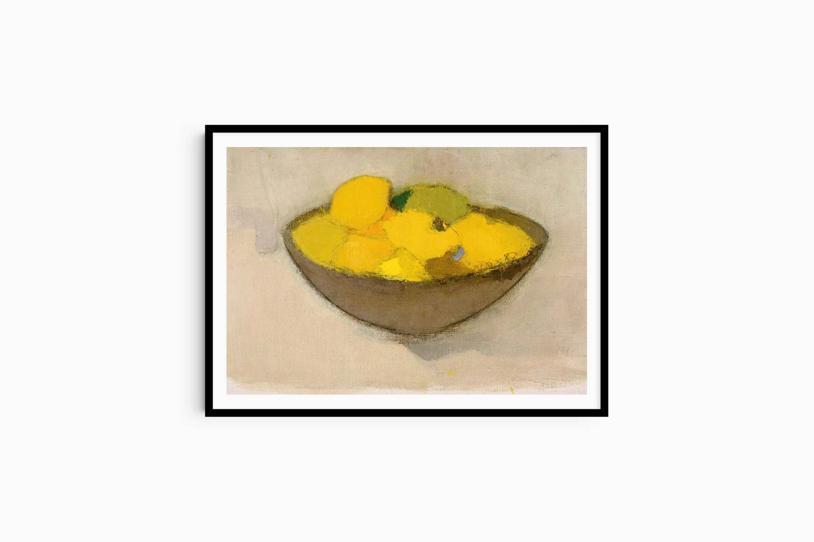 Helene Schjerfbeck - Lemons in a Bowl