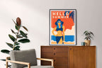 Hello Summer No 2 Poster - Hakyarts