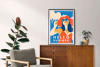 Hello Summer No 3 Poster