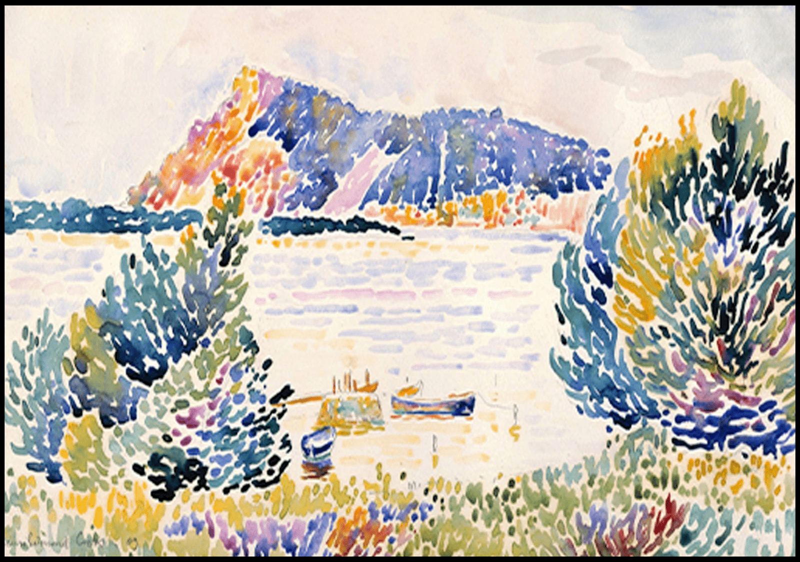 Henri-Edmond Cross - Cap Nègre