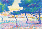 Henri-Edmond Cross - La Plage De Saint-Clair