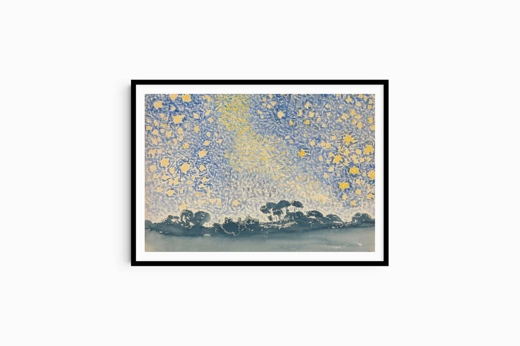 Henri-Edmond Cross - Landscape with Stars