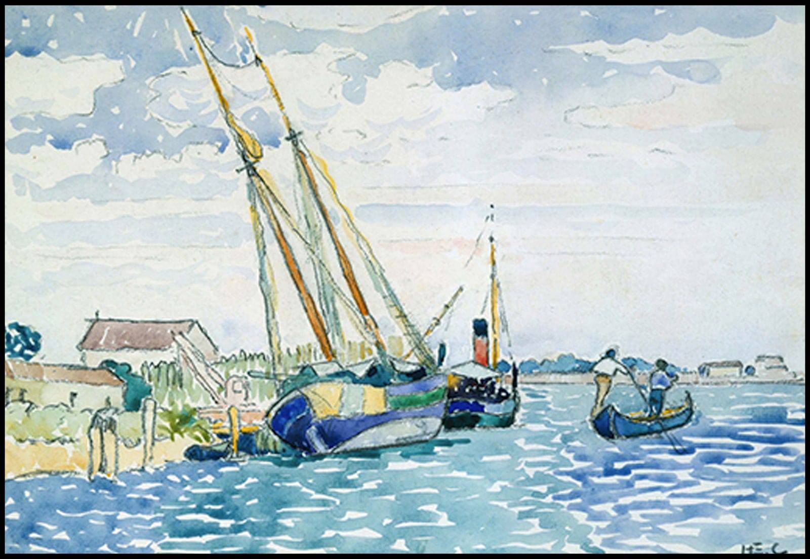 Henri-Edmond Cross - Marine Scene
