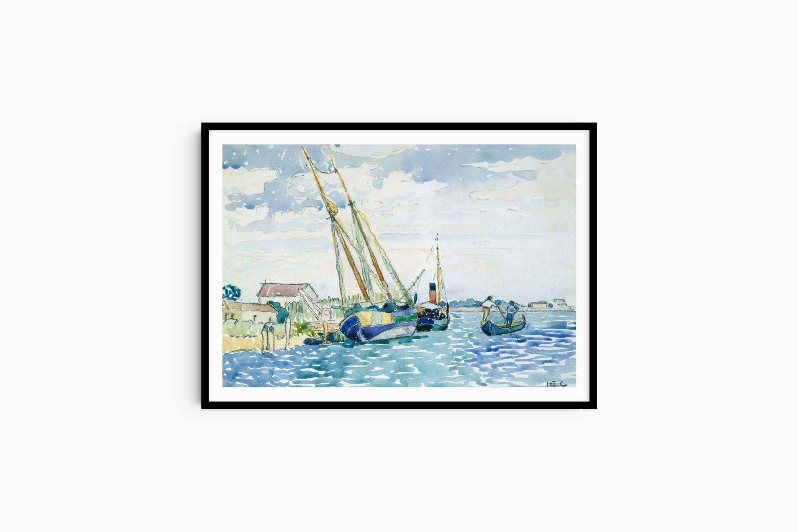 Henri-Edmond Cross - Marine Scene