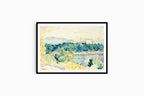 Henri-Edmond Cross - Mediterranean Landscape with a White House