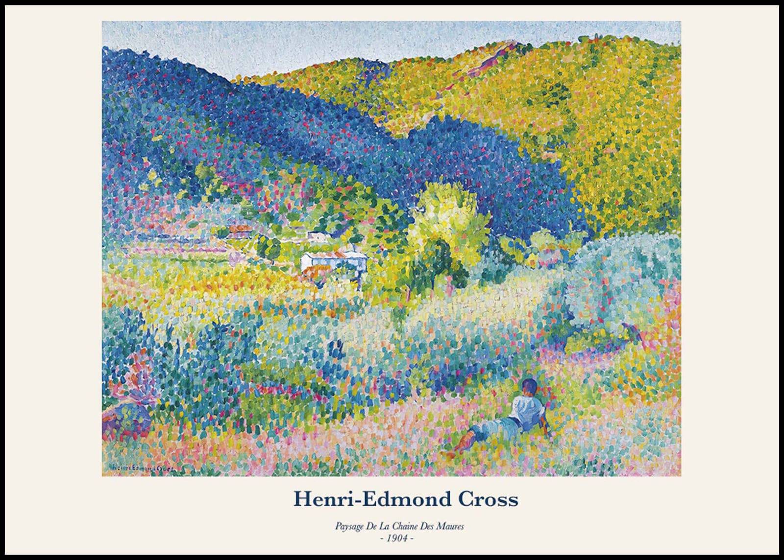 Henri-Edmond Cross - Paysage de la Chaîne des Maures