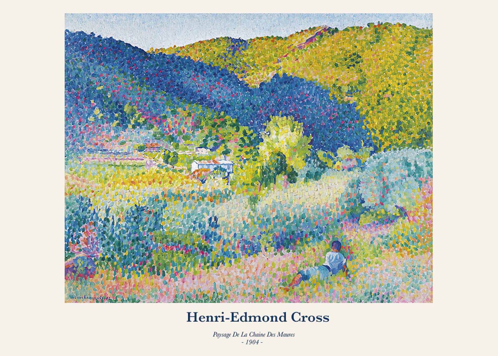 Henri-Edmond Cross - Paysage de la Chaîne des Maures