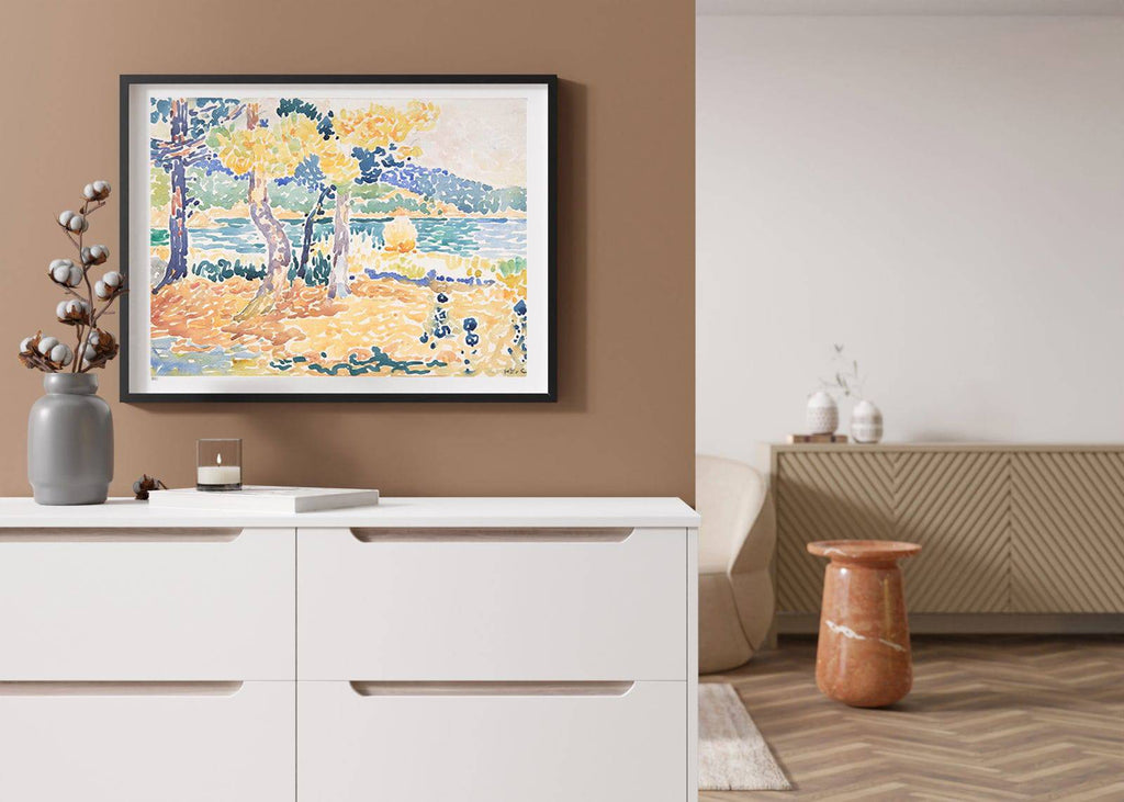 Henri-Edmond Cross - Pines on the Coastline