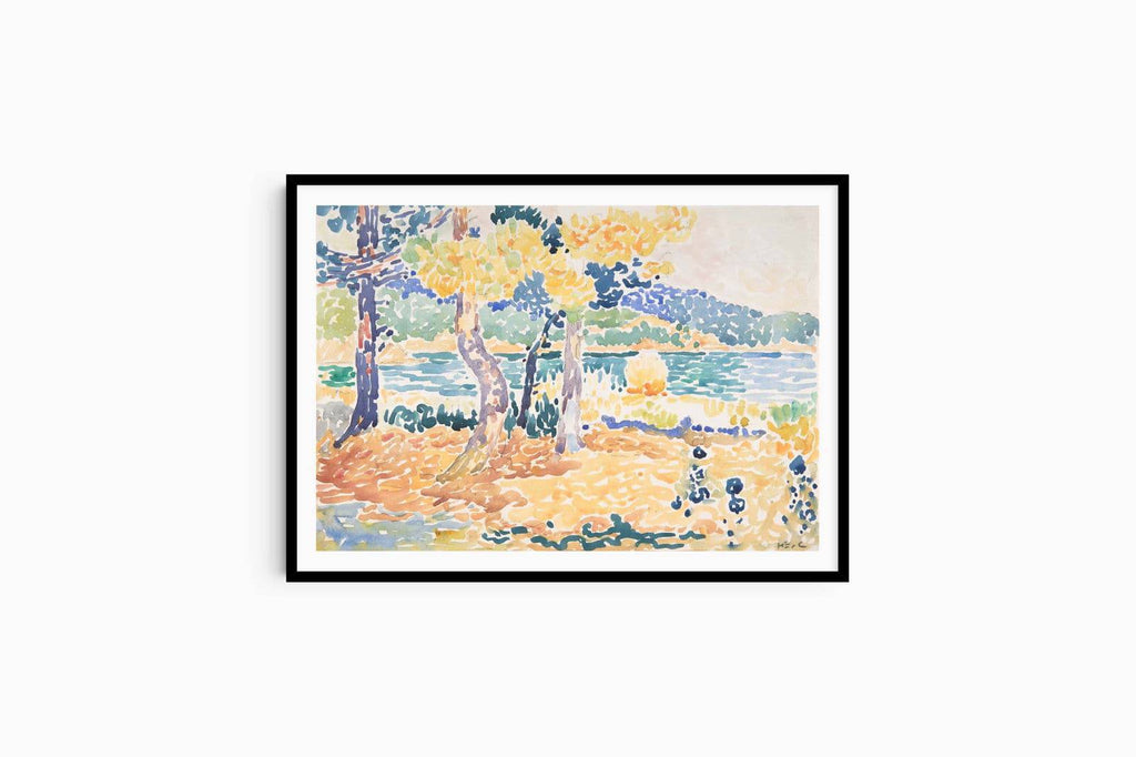 Henri-Edmond Cross - Pines on the Coastline
