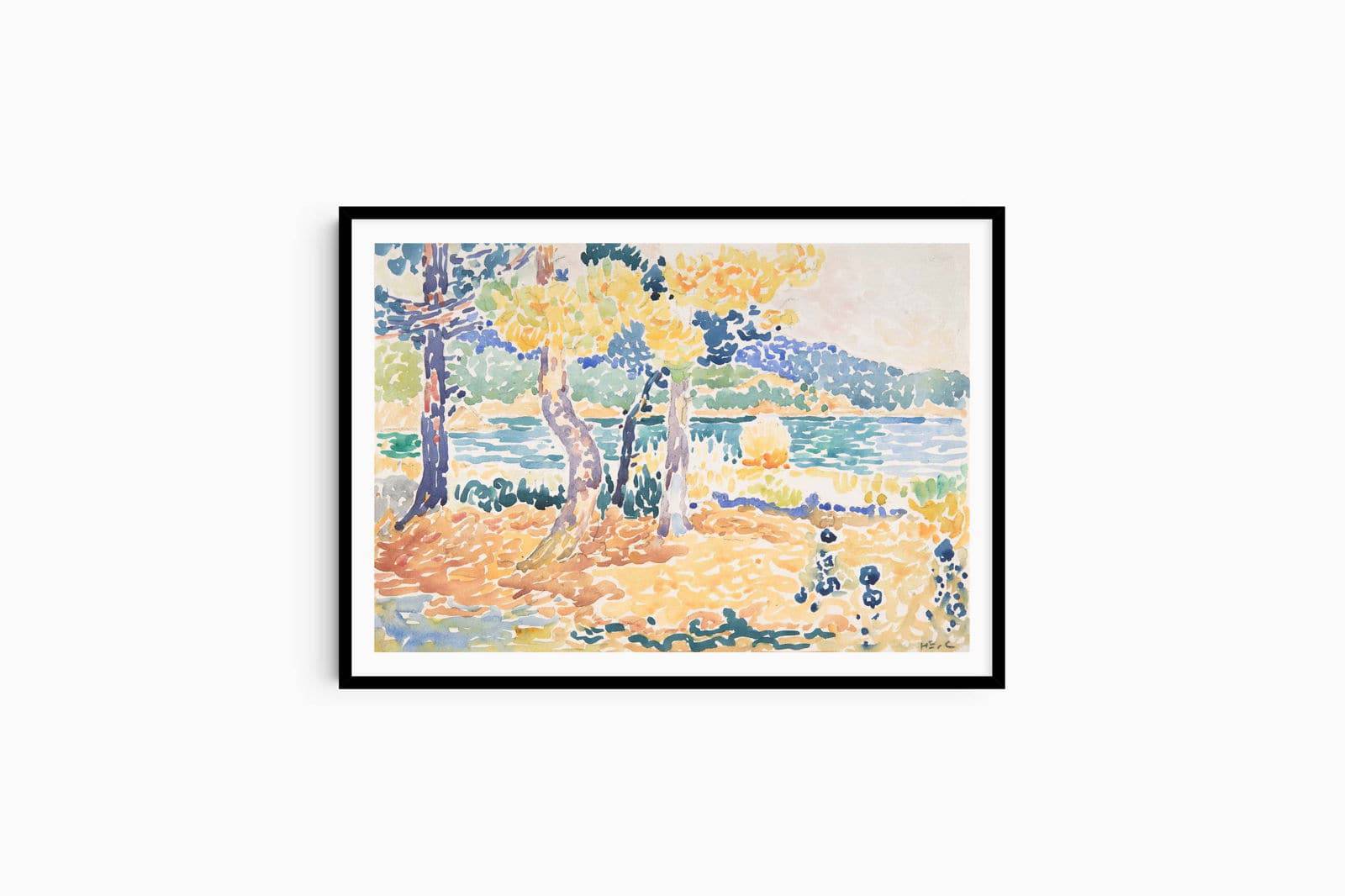 Henri-Edmond Cross - Pines on the Coastline