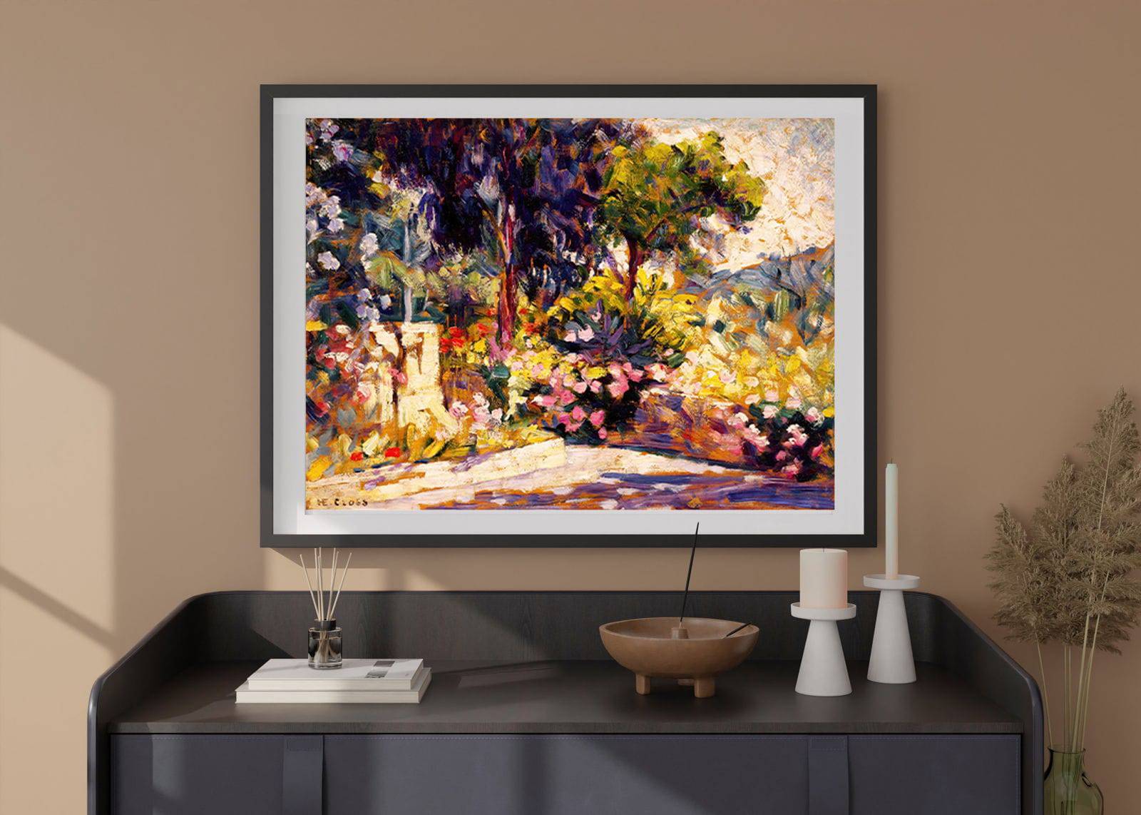 Henri-Edmond Cross - The Flowered Terrace