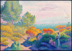 Henri-Edmond Cross - Two Women by the Shore, Mediterranean