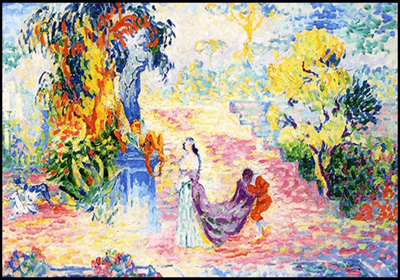 Henri-Edmond Cross - Woman in the Park