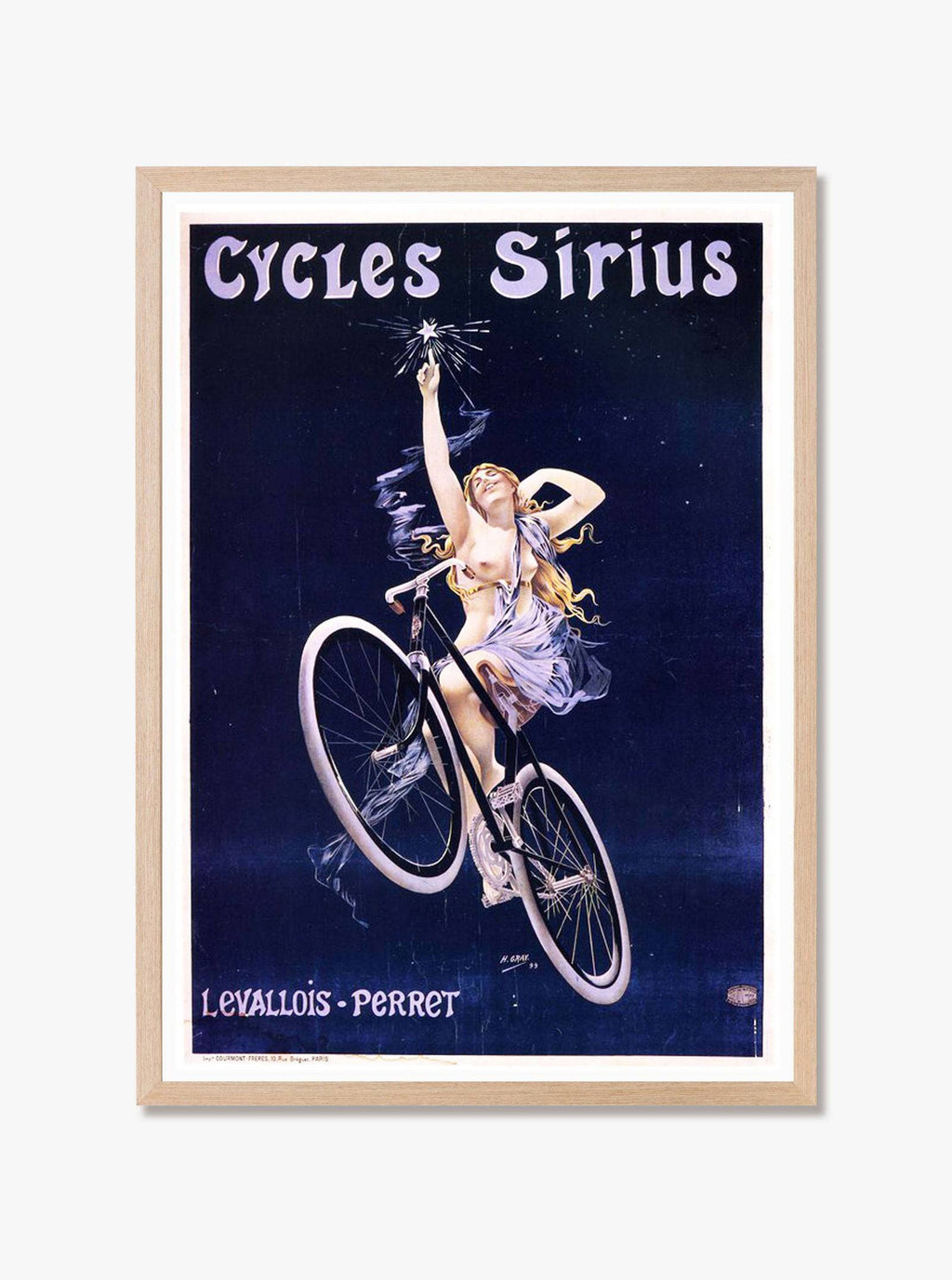 Henri Gray - Cycles Sirius Poster