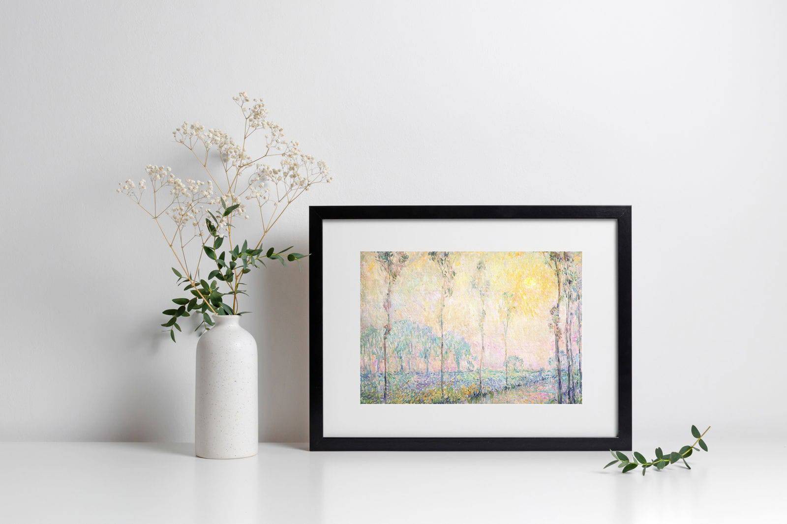 Henri Le Sidanier - The Stream at Sunset