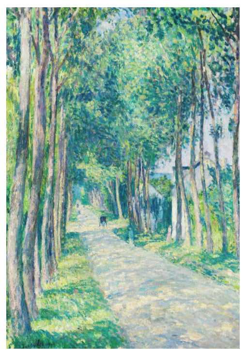 Henri Lebasque - Attelage sur une route ensoleillée