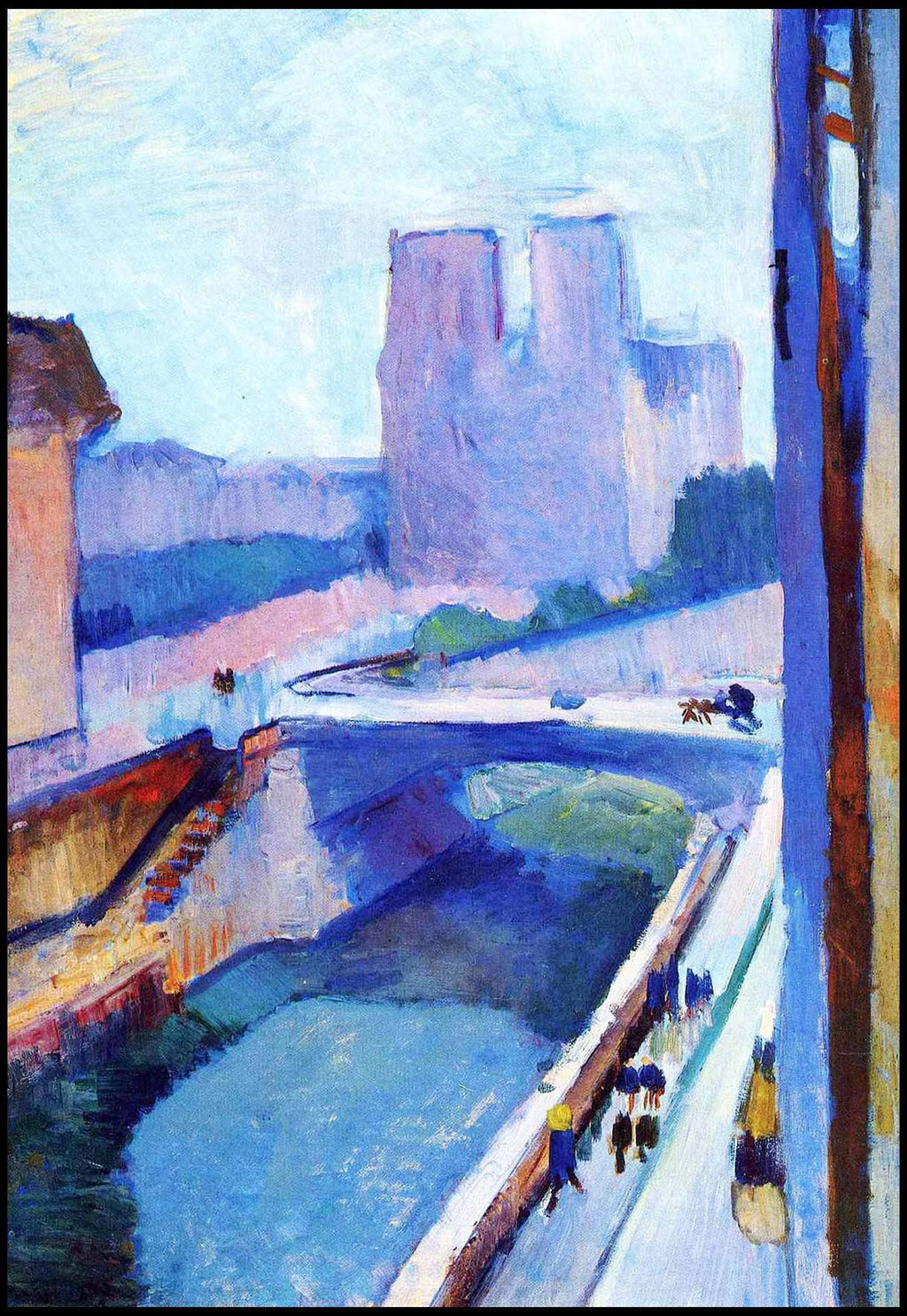 Henri Matisse - A Glimpse of Notre-Dame in the late Afternoon