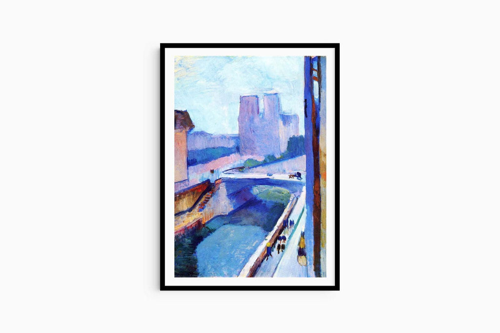 Henri Matisse - A Glimpse of Notre-Dame in the late Afternoon